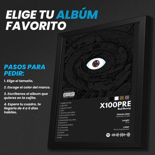 Cuadro de tu ALBÚM Favorito